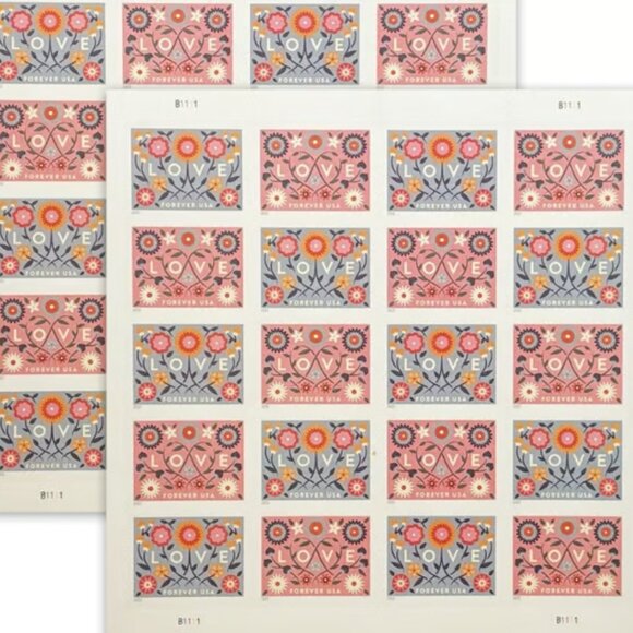 Love stamp 2022, 1000 Pcs - Picture 3 of 4